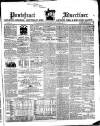 Pontefract Advertiser Saturday 07 January 1865 Page 1
