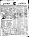 Pontefract Advertiser Saturday 28 January 1865 Page 1