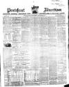 Pontefract Advertiser Saturday 25 February 1865 Page 1