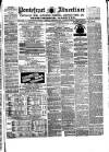 Pontefract Advertiser Saturday 08 February 1873 Page 1