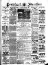 Pontefract Advertiser Saturday 05 January 1889 Page 1