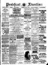 Pontefract Advertiser Saturday 20 April 1889 Page 1