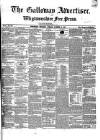 Galloway Advertiser and Wigtownshire Free Press Thursday 21 October 1852 Page 1