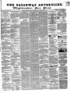 Galloway Advertiser and Wigtownshire Free Press Thursday 10 November 1864 Page 1