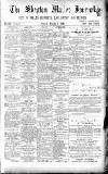 Shepton Mallet Journal Friday 01 March 1889 Page 1