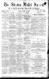 Shepton Mallet Journal Friday 15 March 1889 Page 1