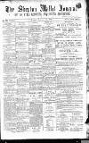 Shepton Mallet Journal Friday 01 January 1892 Page 1