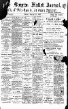 Shepton Mallet Journal Friday 15 January 1897 Page 1