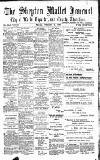 Shepton Mallet Journal Friday 02 December 1910 Page 1
