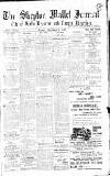 Shepton Mallet Journal Friday 01 November 1918 Page 1