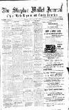 Shepton Mallet Journal Friday 08 November 1918 Page 1