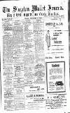 Shepton Mallet Journal Friday 17 September 1920 Page 1