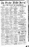 Shepton Mallet Journal Friday 12 August 1921 Page 1