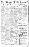 Shepton Mallet Journal Friday 27 January 1922 Page 1