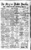 Shepton Mallet Journal Friday 23 June 1922 Page 1