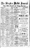 Shepton Mallet Journal Friday 14 July 1922 Page 1