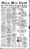 Shepton Mallet Journal Friday 26 October 1923 Page 1