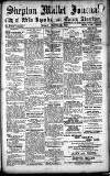 Shepton Mallet Journal Friday 14 March 1924 Page 1