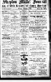 Shepton Mallet Journal Friday 06 August 1926 Page 1