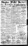 Shepton Mallet Journal Friday 22 October 1926 Page 1
