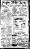 Shepton Mallet Journal Friday 26 November 1926 Page 1
