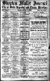 Shepton Mallet Journal Friday 08 January 1932 Page 1