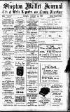 Shepton Mallet Journal Friday 15 January 1937 Page 1