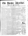 Buxton Advertiser Friday 15 February 1856 Page 1