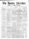 Buxton Advertiser Saturday 28 March 1857 Page 1