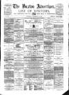 Buxton Advertiser Saturday 18 December 1880 Page 1