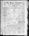 Buxton Advertiser Saturday 06 January 1883 Page 1