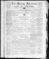 Buxton Advertiser Saturday 13 January 1883 Page 1
