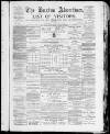 Buxton Advertiser Saturday 03 February 1883 Page 1