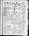 Buxton Advertiser Saturday 10 February 1883 Page 1