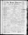 Buxton Advertiser Saturday 17 February 1883 Page 1