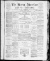Buxton Advertiser Saturday 10 March 1883 Page 1