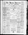 Buxton Advertiser Saturday 31 March 1883 Page 1