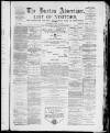 Buxton Advertiser Saturday 19 May 1883 Page 1