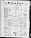 Buxton Advertiser Saturday 14 July 1883 Page 1