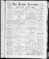 Buxton Advertiser Wednesday 12 September 1883 Page 1