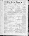 Buxton Advertiser Wednesday 19 September 1883 Page 1