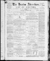 Buxton Advertiser Wednesday 26 September 1883 Page 1