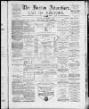 Buxton Advertiser Saturday 01 December 1883 Page 1