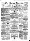 Buxton Advertiser Saturday 08 November 1884 Page 1