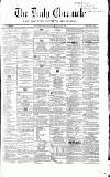 Newcastle Daily Chronicle Thursday 05 August 1858 Page 1