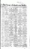 Newcastle Daily Chronicle Tuesday 09 November 1858 Page 1