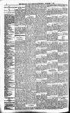 Newcastle Daily Chronicle Wednesday 07 December 1887 Page 4