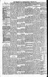Newcastle Daily Chronicle Monday 09 February 1891 Page 4