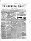Cheltenham Mercury Saturday 12 September 1857 Page 1