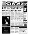 The Stage Thursday 18 January 2001 Page 1